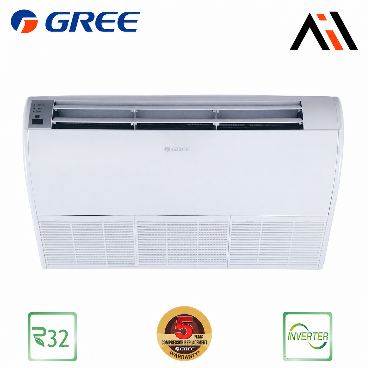 GS-48XFCAV32- Gree Ceiling Type Air Conditioner (4.0 TON) [INVERTER]