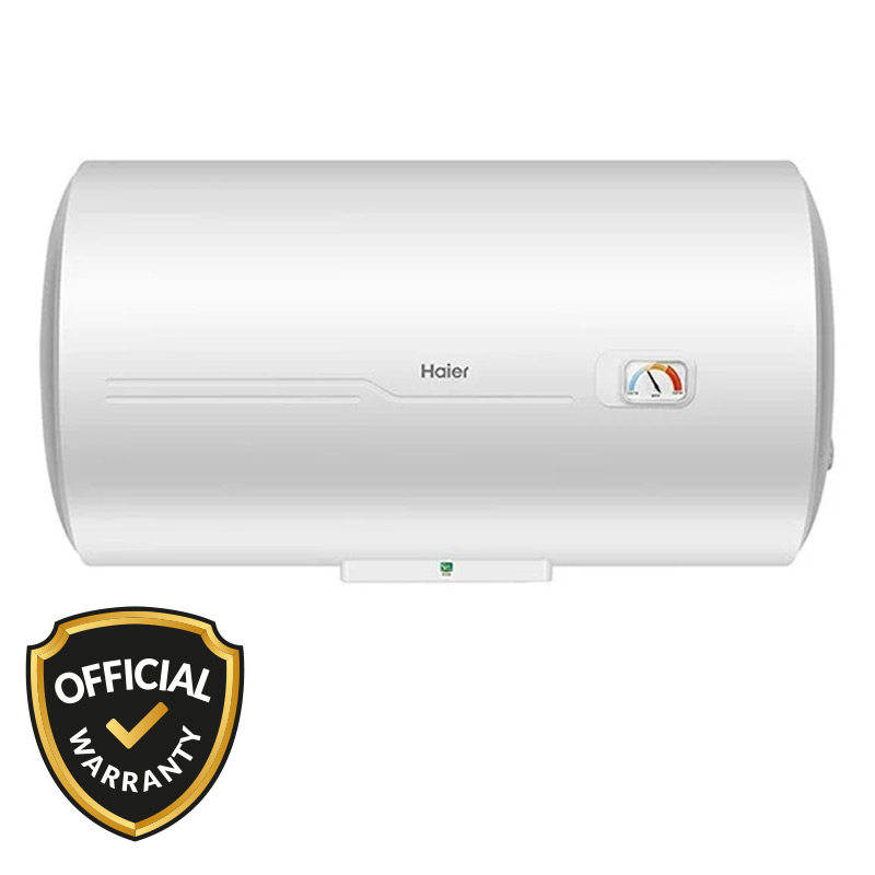 Haier 30 Liter Horizontal Geyser [ES30H-CK3 (BD)]-White