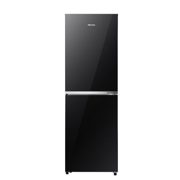 Hisense 270L BMF Inverter Glass Door Refrigerator RB1G270NA Premium Black