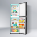 Hisense 277L TMF Glass Door Refrigerator RTDG277NAGS/BD3 Golden Sunlight