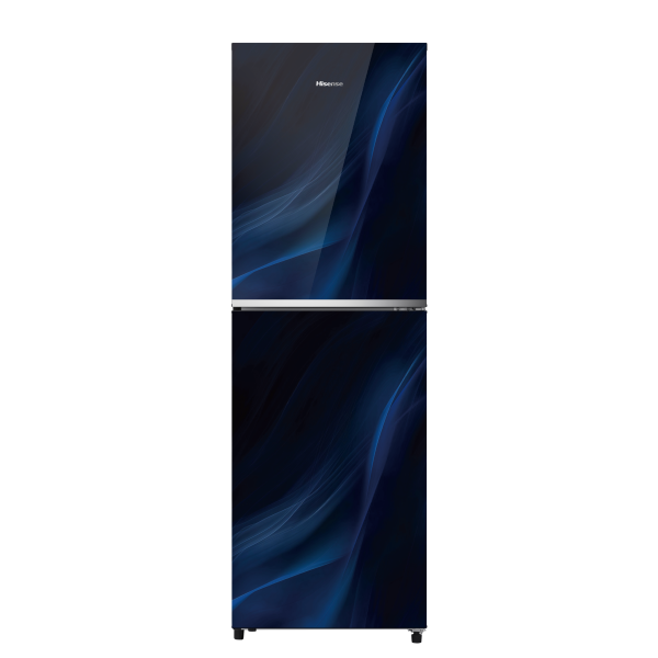Hisense 270L BMF Glass Door Refrigerator RBDG270NA Fusion Blue