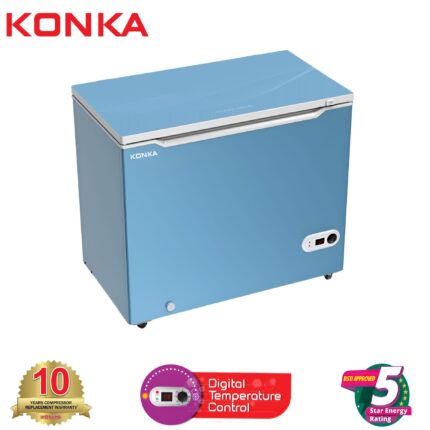 KONKA KDF 250 GB-DARK BLUE Chest Freezer (250 LTR)