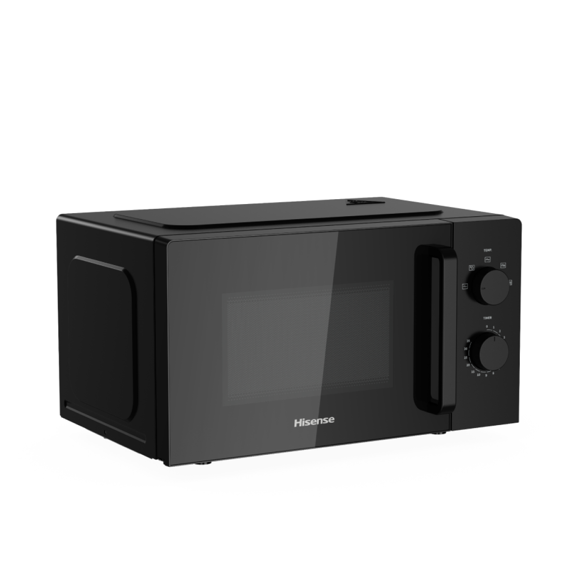 Hisense 20L Solo Microwave Oven with Grey Cavity H20M0BS2H-3